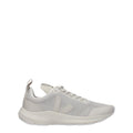 Gray Fabric Athletic Sneakers