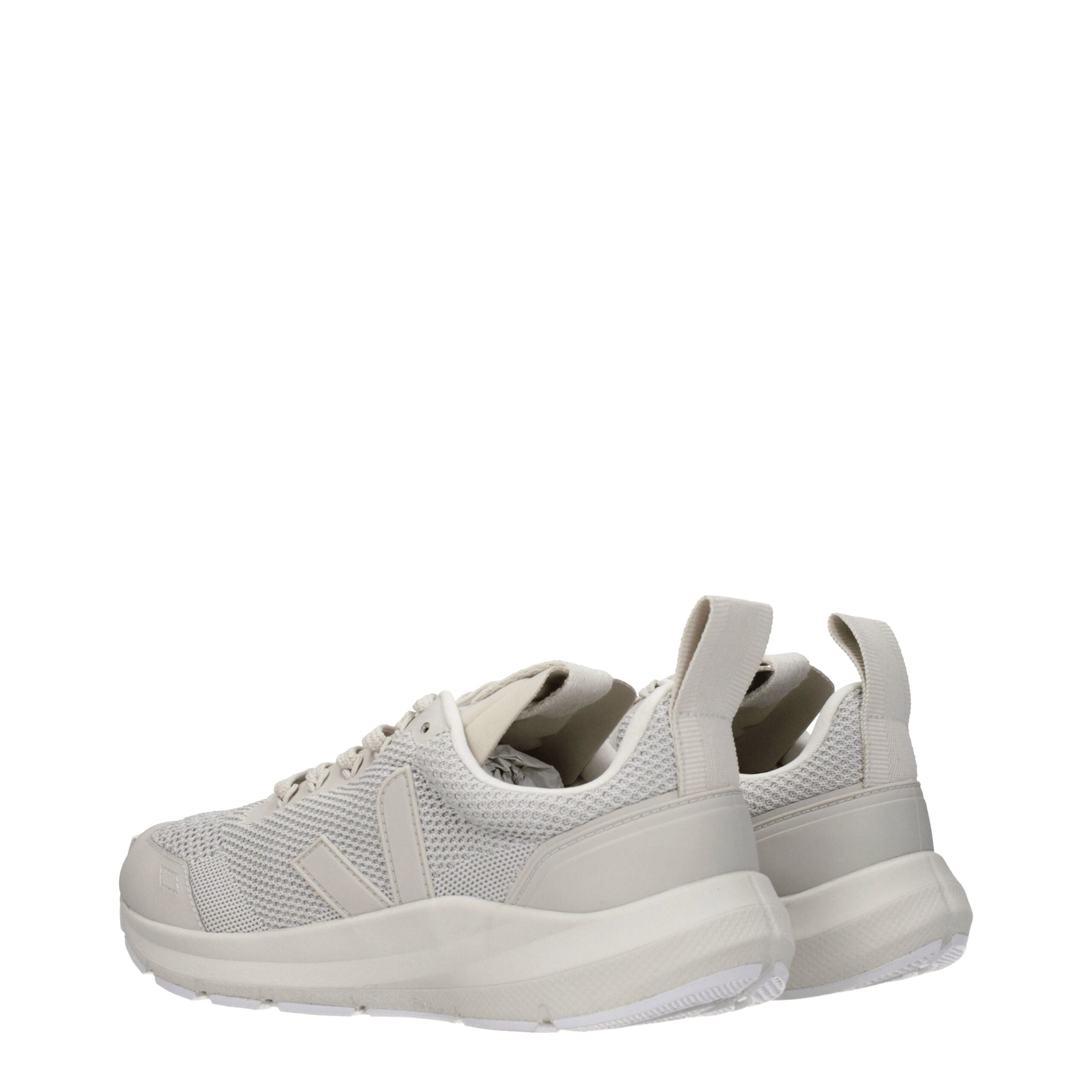 Gray Fabric Athletic Sneakers