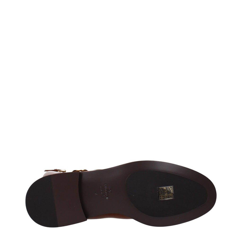 Brown Leather Boots