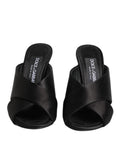 Black Keira Baroque High Heel Sandals Shoes