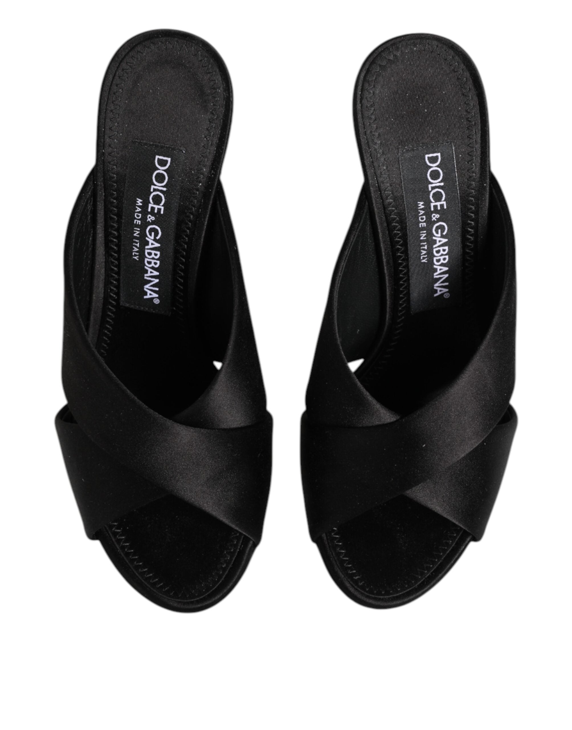 Black Keira Baroque High Heel Sandals Shoes