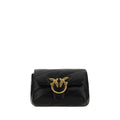 Black Calf Leather Bos Taurus Shoulder Bag
