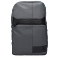 Gray Fabric Crossbody Bag