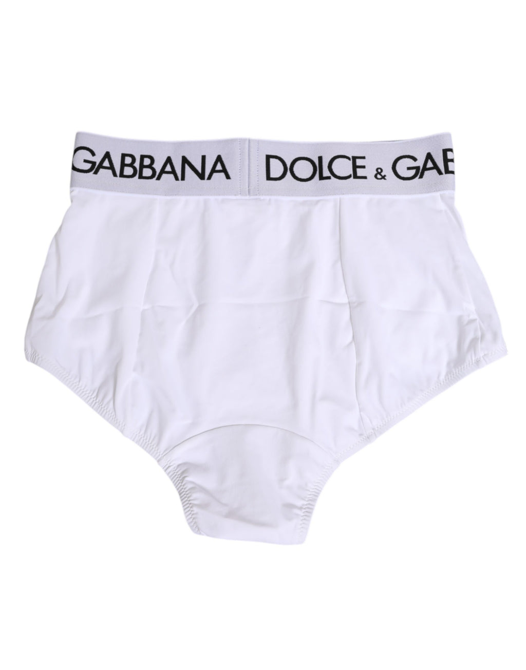 White Nylon Logo Waistband Panty Underwear