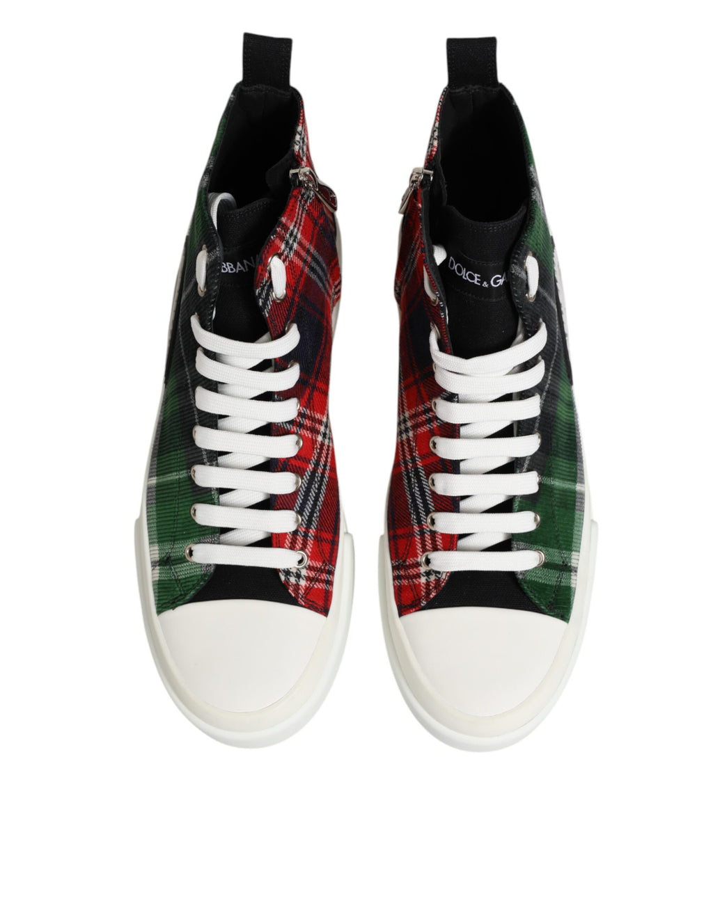 Multicolor DG Logo Men High Top Sneakers Shoes