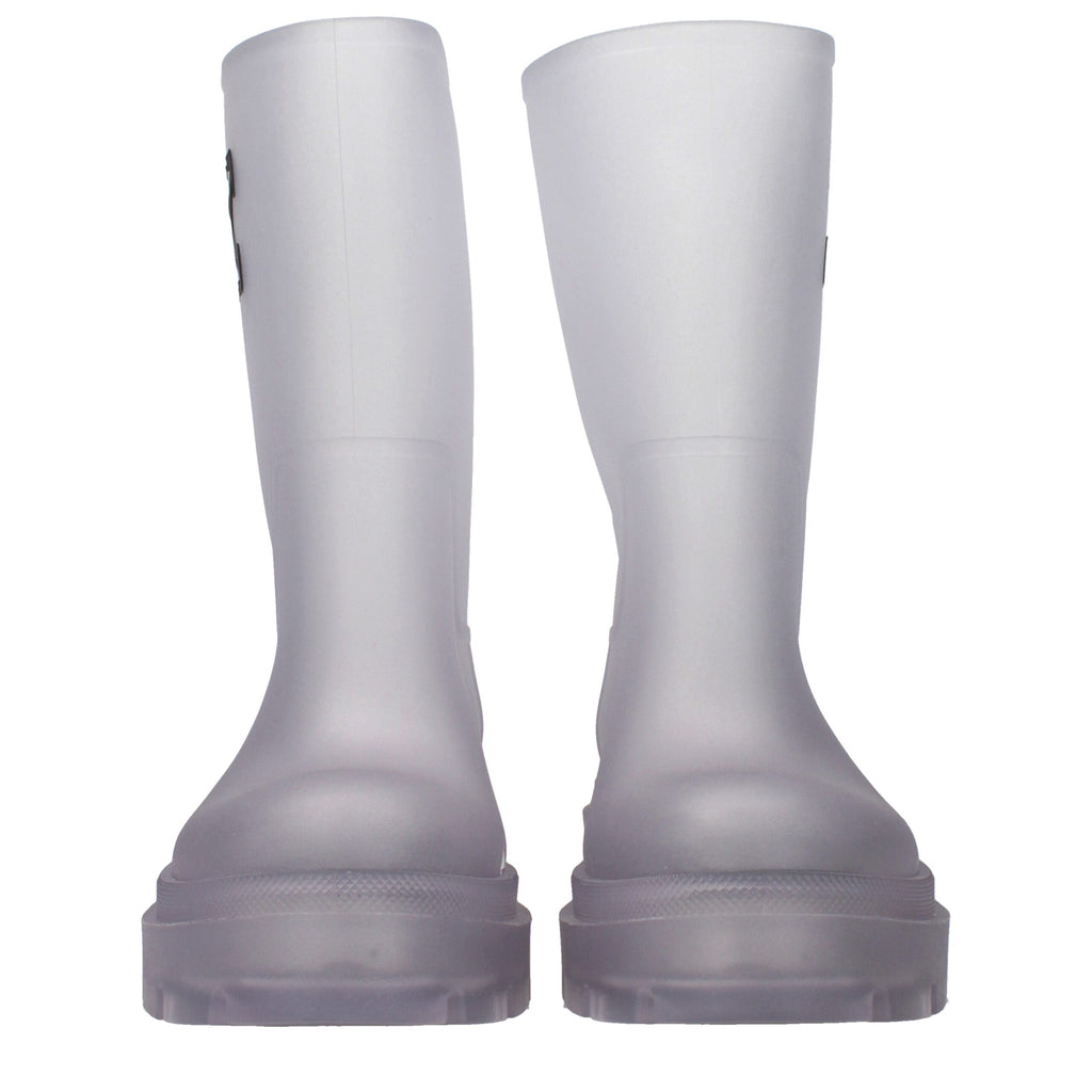 Transparent Pvc Ankle Boots