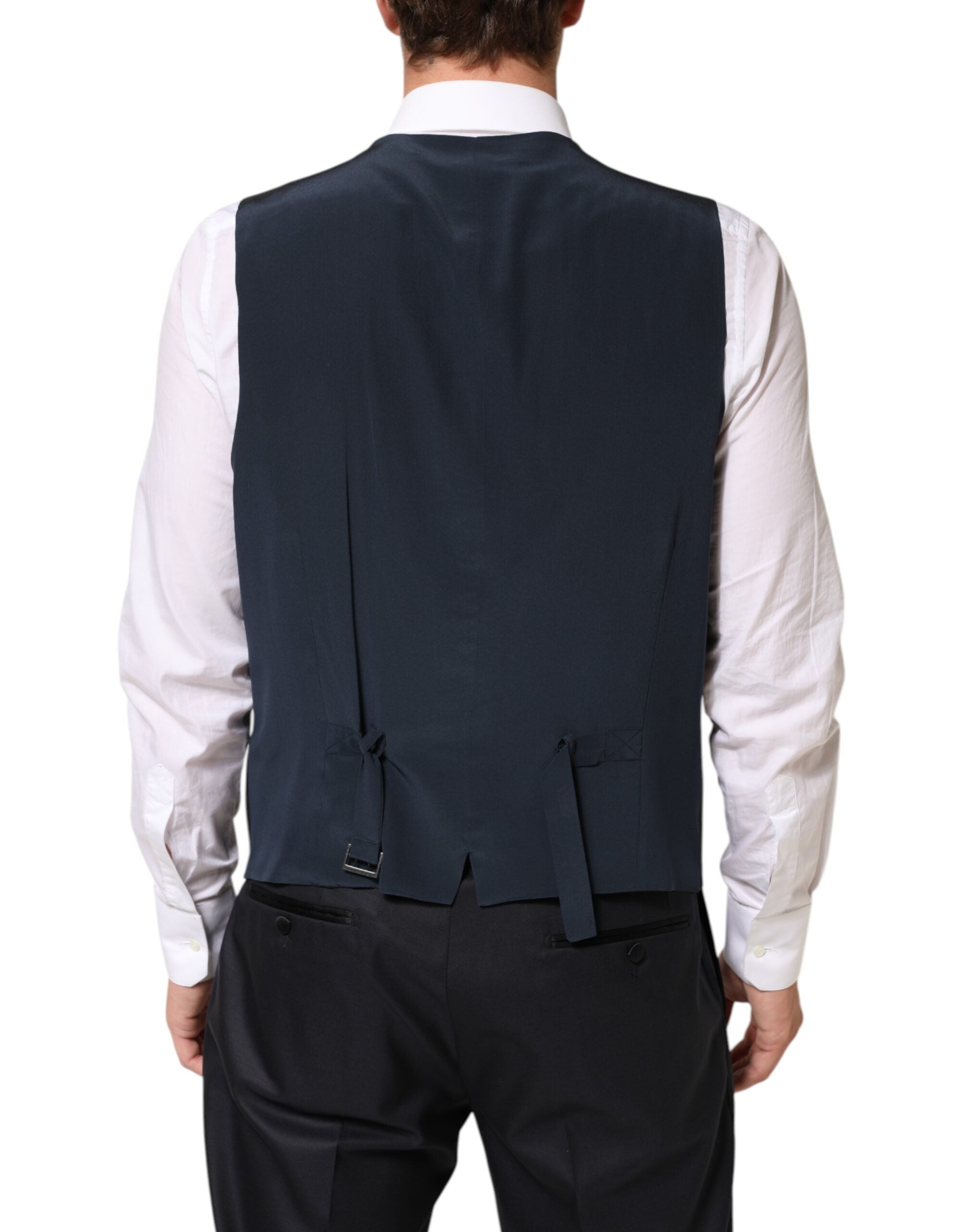 Black MARTINI 2 Buttons Suit 3 Piece Suit