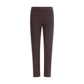 Brown Polyamide Casual Pants