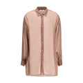 Bordeaux Silk Blouse