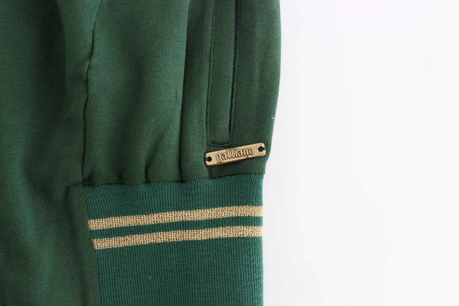 Green Mock Zip Cardigan Sweatshirt Sweater Jacket