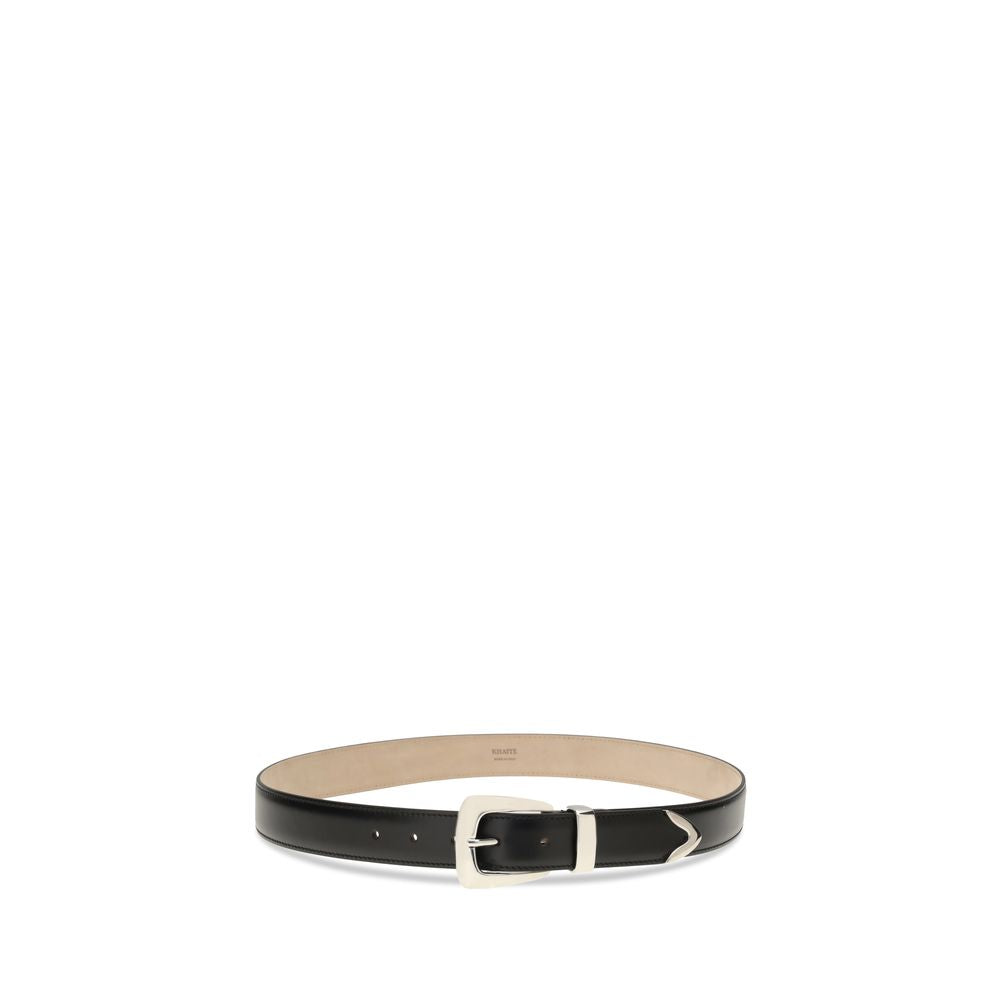 Black Calf Leather Bos Taurus Regular Belt
