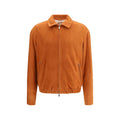 Multicolor Calf Leather Bos Taurus Leather Jacket