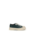 Black Calf Leather Bos Taurus Platform Sneakers